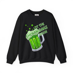 St. Patrick's Day Unisex Crewneck Sweatshirt - Let the Shenanigans Begin