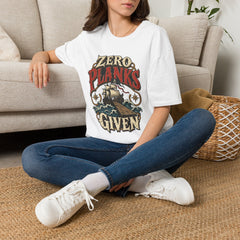 Zero Planks Given T-Shirt — Funny Pirate Ship Tee