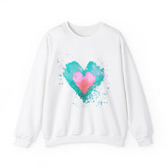Watercolor Hearts - Valentine's Day Sweatshirt