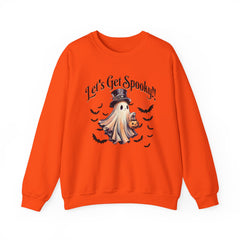 Spooky Ghost Crewneck Sweatshirt, Funny Halloween Sweatshirt, Cozy Fall Fashion, Unisex Sweater, Ghost Lover Gift