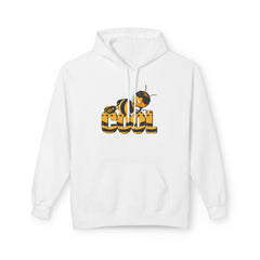 Bee Cool Hoodie - Unisex Fleece Sweatshirt , Eco-Friendly Apparel, Queen Bee Fizzin