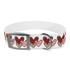 Dog Collar- Rustic Hearts