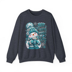 Hot Cocoa Kinda Day Sweatshirt- Winter- Christmas- Snowman