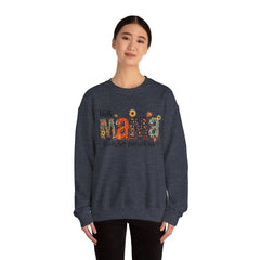 "This Mama Loves Her Pumpkins" Unisex Heavy Blend™ Crewneck Sweatshirt