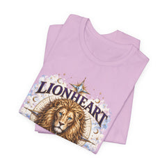 Lionheart T-Shirt — "Let Your Heart Lead" Lion Graphic Tee