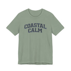 Coastal Calm Tee — Relaxed Beach Vibes Short Sleeve Shirt