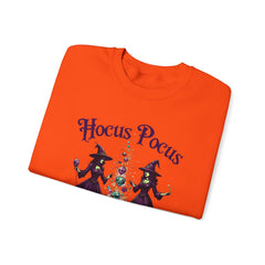 Hocus Pocus Sweatshirt, Cozy Halloween Apparel, Witchy Crewneck, Unisex Fall Fashion, Spooky Season Gifts, Stylish Fall Outfit