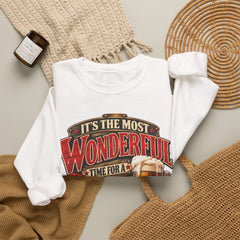 It’s the Most Wonderful Time for a Beer Crewneck Sweatshirt - Christmas