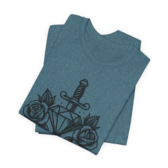 'In Gems We Trust' | Edgy Casual Wear, Gift for Rock Lovers, Men's & Women's Apparel, Perfect for Festivals