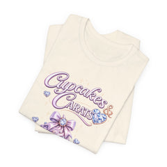 Cupcakes & Carats Tee — Cute Pastel Cupcake Graphic T-Shirt