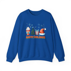 Christmas Coffee Santa Hat Sweatshirt