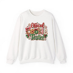 "Official Cookie Tester" Christmas Holiday Sweatshirt