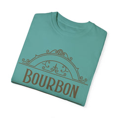 BOURBON - Victorian Label  - T-shirt - Military Branches, Right to Bear Arms, American Flag