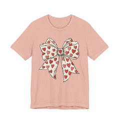 Valentine Heart Bow T-Shirt