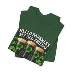 St. Patrick’s Pub Tee – “Hello Darkness My Old Friend, I’ve Come to Drink With You Again”
