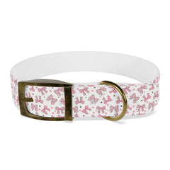 Dog Collar- Pink Bows