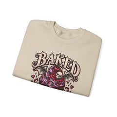 Baked With Bad Intentions Sweatshirt - Halloween Vibes