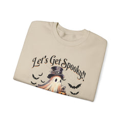 Spooky Ghost Crewneck Sweatshirt, Funny Halloween Sweatshirt, Cozy Fall Fashion, Unisex Sweater, Ghost Lover Gift