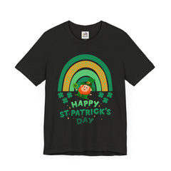 St. Patrick's Day Rainbow LeprechaunTee - Unisex Short Sleeve Shirt