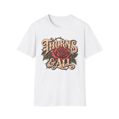 Thorns & All Rose Graphic T-Shirt - Love - Valentine