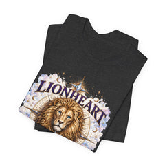 Lionheart T-Shirt — "Let Your Heart Lead" Lion Graphic Tee