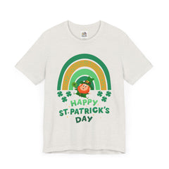 St. Patrick's Day Rainbow LeprechaunTee - Unisex Short Sleeve Shirt