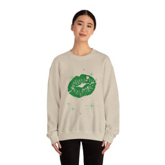 Irish Kiss Crewneck Sweatshirt - Unisex St. Patrick's Day Apparel