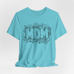 Pen & Ink Floral Mom T-Shirt - Perfect Gift for Mother's Day or New Mom