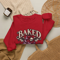 Baked With Bad Intentions Sweatshirt - Halloween Vibes