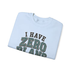 “I Have Zero Plans to Act My Age” Vintage College Graphic Sweatshirt