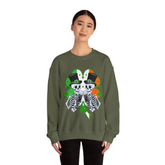 St. Patrick's Day Unisex Crewneck Sweatshirt - Dead Man Cheers