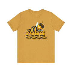Bee Cool -Unisex Short Sleeve Tee - Fun, Casual Summer T-Shirt