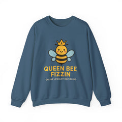 Queen Bee Fizzin'  -Unisex Crewneck Sweatshirt - Cute Casual Fashion