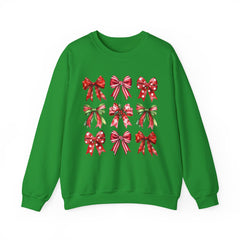 Christmas Red Bow Sweatshirt