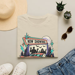 Nightmares Movie Poster T-Shirt — "Now Showing" Retro Drive-in Movie Horror BP Halloween