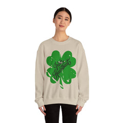 St. Patrick's Day Unisex Crewneck- Irish Heartbeat