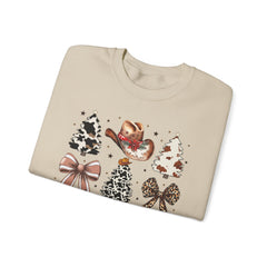 Rustic Coquette Christmas Sweatshirt