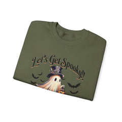 Spooky Ghost Crewneck Sweatshirt, Funny Halloween Sweatshirt, Cozy Fall Fashion, Unisex Sweater, Ghost Lover Gift