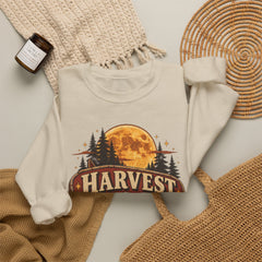 Harvest Moon Motel Sweatshirt — Vintage Autumn Cabin Pullover- Southern Heritage