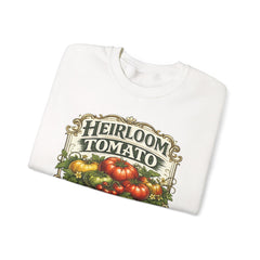 Heirloom Tomato Market Sweatshirt — Vintage Farmhouse Produce Graphic Crewneck