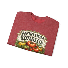 Heirloom Tomato Market Sweatshirt — Vintage Farmhouse Produce Graphic Crewneck