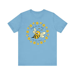 "She Bee Fierce" Unisex Jersey Short Sleeve Tee - Inspirational Bee Art Shirt