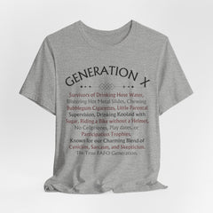 Generation X Unisex Tee