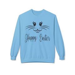 Happy Easter Unisex Fleece Crewneck Sweatshirt