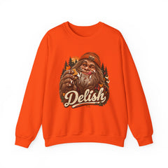 Delish Bigfoot Forest Crewneck Sweatshirt- S’Mores