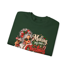 Christmas Cheer Sweatshirt — "Making My Own Christmas Cheer" Holiday Sweatshirt