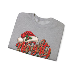 Naughty and Know It Christmas Crewneck Sweatshirt
