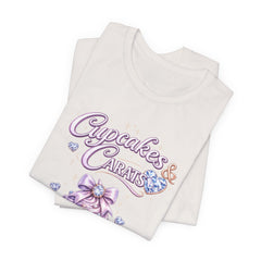 Cupcakes & Carats Tee — Cute Pastel Cupcake Graphic T-Shirt