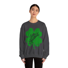 St. Patrick's Day Unisex Crewneck- Irish Heartbeat