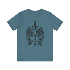 'In Gems We Trust' | Edgy Casual Wear, Gift for Rock Lovers, Men's & Women's Apparel, Perfect for Festivals